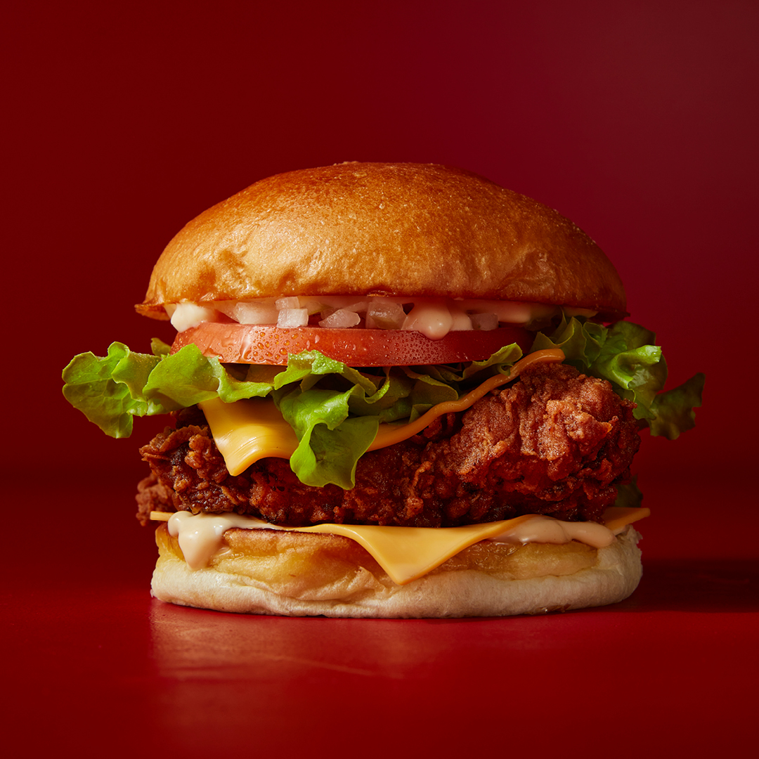 Fried Chicken Burger at Mary's Circular Quay